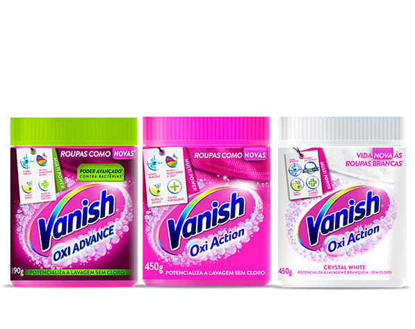 Vanish tira manchas